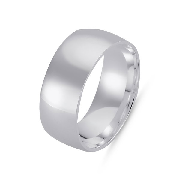 Inel argint 925 model verigheta 8 mm latime ITU0070 [1]